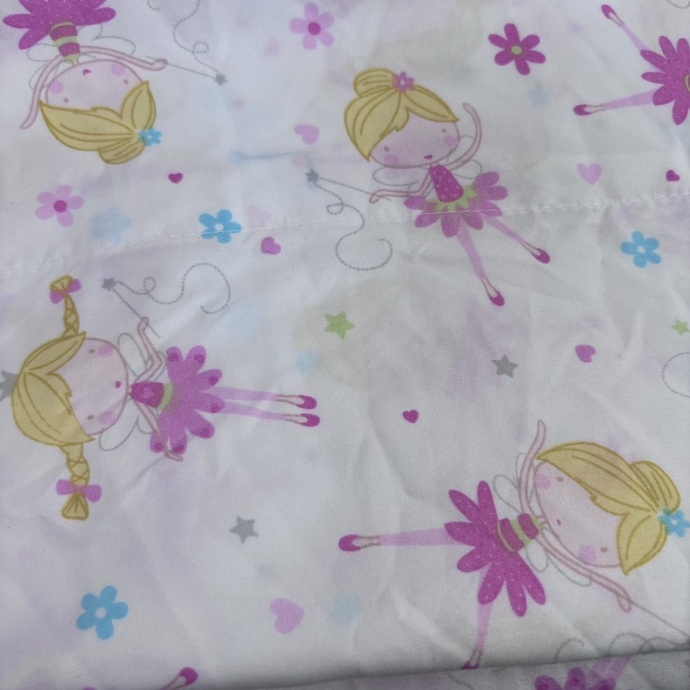 Cynthia Rowley Twin Sheet Set Twirling‎ Twinkle Darling Ballerina Dancing EUC